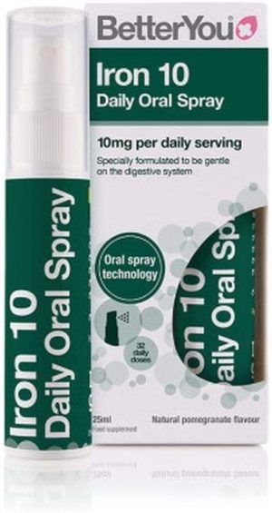 betteryou iron 10 daily oral spray 25ml