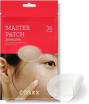 COSRX Master Pimple Patch Intensive 36 Patches Value Pack | Acne Patch in 2 Sizes | Oval Hydrocolloid Acne Pimple Patches with Tea Tree Oil fot...