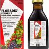Floradix Floravital Liquid Iron and Vitamin Formula 500ml (Pack of 2)