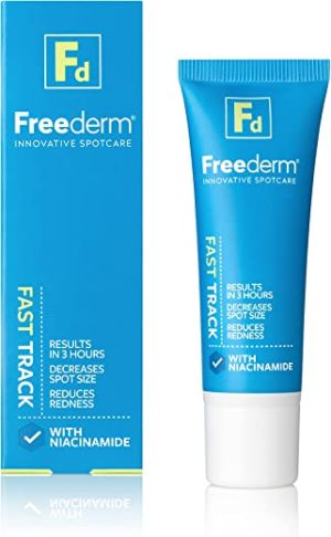 freederm fast track visibly reduces the appearance of individual spots within