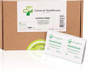 general healthcare alcohol pre injection alcohol isopropyl swabs 100 packets