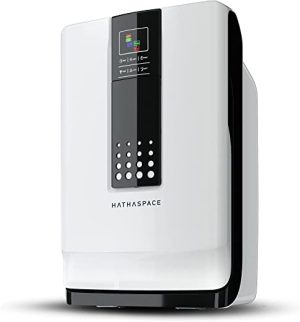 hathaspace smart true hepa air purifier 6 in 1 large room air cleaner