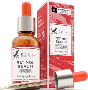 Pure Retinol Serum for Face & Neck (2.5%) - Vitamin A Anti-Aging/Wrinkle/Acne Skin Resurfacing Retinol Serum - Pro Moisturizing & Brightening...