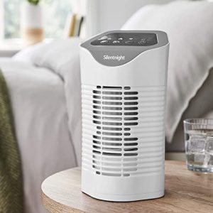 silentnight air purifier with hepa carbon filters air cleaner for 6