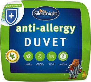 Silentnight Anti Allergy King-Size Duvet 10.5 Tog - All Year Round Winter Quilt Duvet Anti-Bacterial and Machine Washable - King-Size Bed