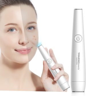 TOUCHBeauty Light Therapy Acne Pen, Light Therapy Stick Acne Treatment, Red and Blue Light Acne Treatment Pen Targeted Acne Spot Treatment Removal...