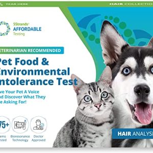 5Strands | Household Pet Food Allergy Sensitivity & Intolerance Test Kit | at Home Environmental & Food Kit for Dogs, Cats, More | Test for Over...