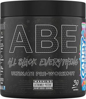 Applied Nutrition ABE All Black Everything Pre Workout Powder Energy, Physical Performance with Citrulline, Creatine, Beta Alanine, Caffeine, VIT B...
