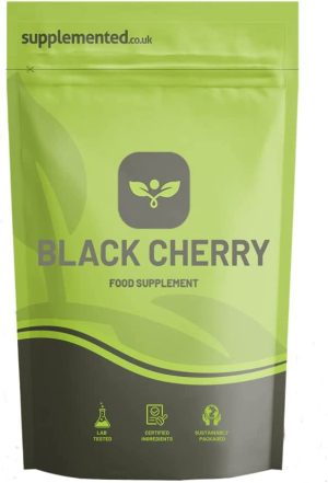 Black Cherry Extract 180 High Strength Capsules 3000mg UK Made Supplement Sleep