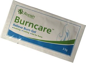 Burncare 10 EMERGENCY FIRST AID BURN CARE SCALDS COOLING SOOTHING GEL SACHETS 3.5ML