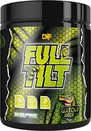 CNP Professional, Pro, Full Tilt Strong Pre-Workout EU Version, 30 Servings, Stimulant & Nootropic, Energy, Focus (Gator Juice)