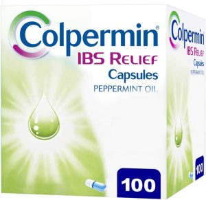 Colpermin IBS Relief - Peppermint Oil Capsules for Irritable Bowel Syndrome – Colpermin Capsules - 100 Pack