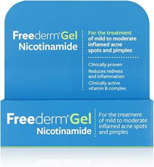 freederm gel for mild to moderate acne with nicotinamide clinically proven 1 5
