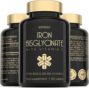 gentle iron tablets 17mg high strength iron supplements for women men