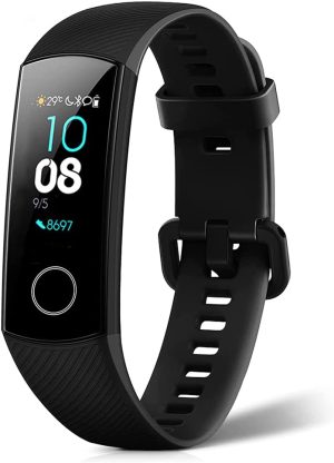 HONOR Band 5 Fitness Bracelet, 0.95 Inch AMOLED Display, Tracker with Heart Rate Monitor, Heart Rate and SpO2 Monitoring, 2 Week Battery Life, 5...