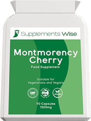 montmorency cherry capsules 90 x 1500mg max strength freeze dried