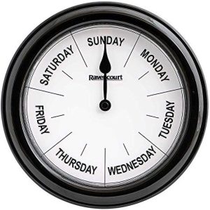 nrs healthcare days of the week clock ideal for dementia and alzheimers