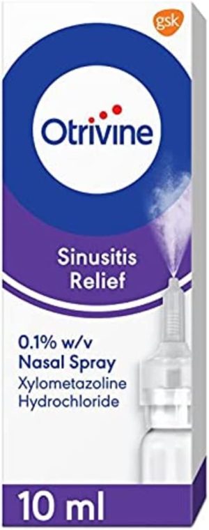 otrivine sinusitis relief nasal spray 10ml