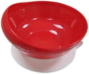 Red Scoop Bowl for Alzheimer's