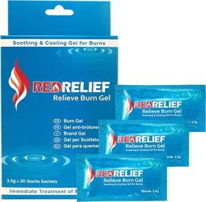 RedRelief Burn Gel Sachets 3.5g - Pack of 20