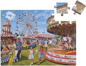 Relish - Dementia Jigsaw Puzzles for Adults, 35 Piece The Fair's in Town Puzzle - Activities & Gifts for Elderly People with Alzheimer's