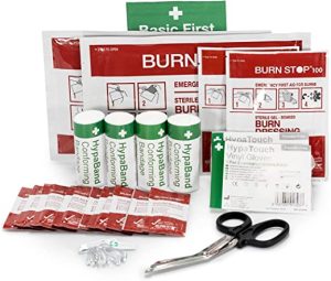 Safety First Aid Group Burn Stop Burns Kit Refill, Large