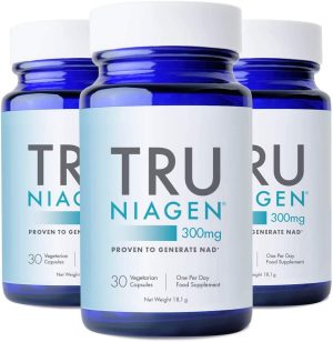 tru niagen niacin as nicotinamide riboside nad supplement for reduction of