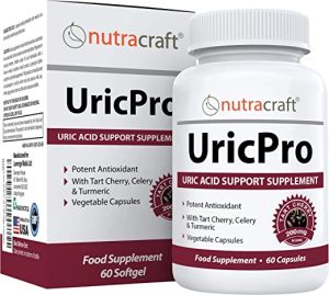 uricpro uric acid cleanse supplement tart cherry turmeric celery milk