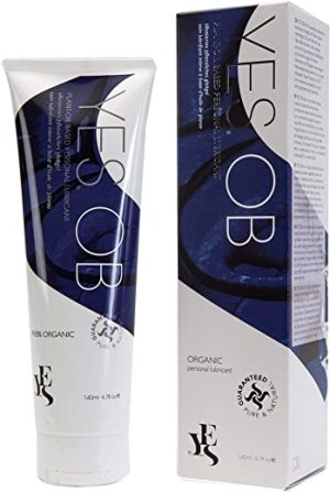 YES OB natural plant-oil based personal lubricant, 140ml