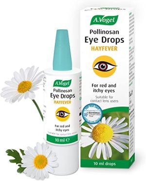 avogel pollinosan hayfever eye drops for quick relief of red and itchy