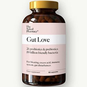 the naked pharmacy gut love vegan gut health supplements prebiotics