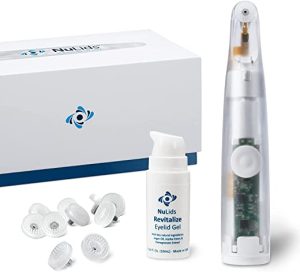 The NuLids Starter Kit – Nulids at-Home Dry Eye Treatment and Relief – Convenient & Easy to Use Handheld Device for Relief from Dry Eye,...