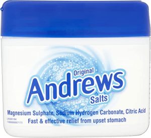 Andrews Original Salts, Stomach & Constipation Relief for Adults, 150 g (Pack of 1)