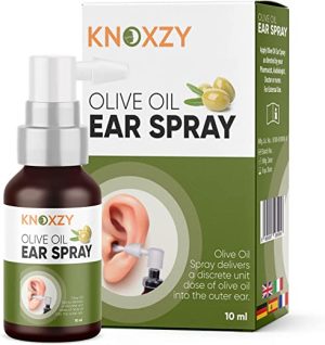 knoxzy olive oil ear spray wax removal natural olive oil spray for ear