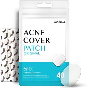 avarelle pimple patches hydrocolloid patch 40 vegan and cruelty free