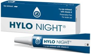 hylo night preservative and phosphate free eye ointment soothes dry eyes