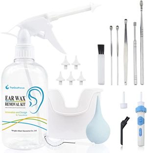 topquafocus earwax removal kit electric earwax cleaner earwax remover