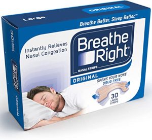 breathe right nasal strips original large 30s instantly relieves nasal