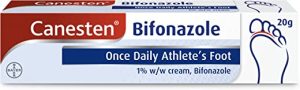 Canesten Bifonazole Once Daily Athlete’s Foot 1% w/w Cream | Effective Athlete’s Foot Treatment | Canesten's Most Convenient Treatment | Only 1...