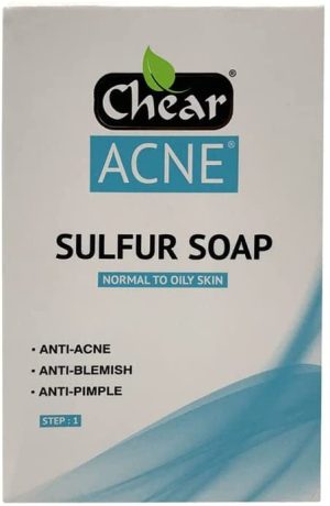 chear acne sulfur soap 150g anti blemish spot treatments scar removal