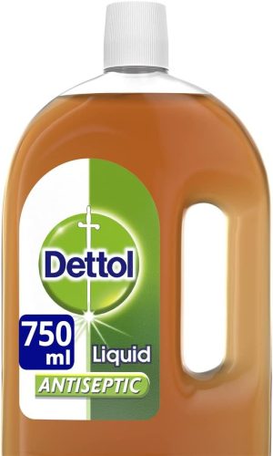 Dettol Original Liquid Antiseptic Disinfectant for First Aid, Wounds and Cuts, 750 ml