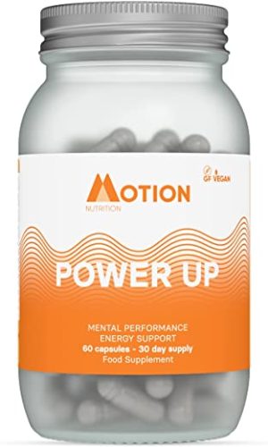 motion nutrition power up daytime nootropic 60 capsules award winning