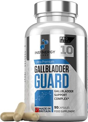 Ultra Premium Gallbladder Supplement – Gallbladder Guard | The UK’s No1 Gallbladder Formula | 90 Tablets Bile Salts Ox Bile Supplements|Betaine HCL...