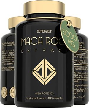 maca root 5000mg maca root capsules for women men high strength 180