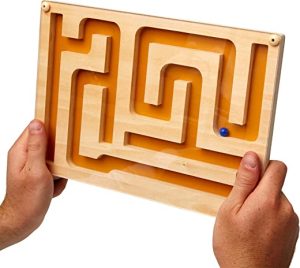 Relish - Marble Maze Track Game - Alzheimer's and Dementia Games & Activities for Elderly/Seniors, Improving Skills & Coordination