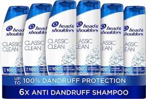 head shoulders classic clean dandruff shampoo pack of 6 6 x 250 ml