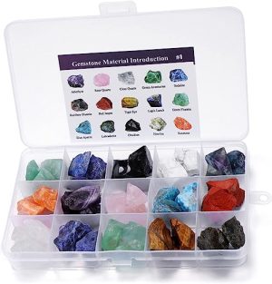jsdde mineral rock variety rough raw crystals gemstone meteorite fragment