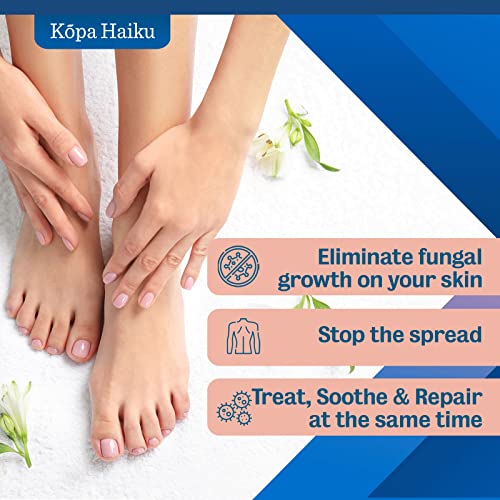 Kopa Haiku Antifungal Cream Pack Anti Fungal Skin Cream Athletes Foot Treatment Athletes
