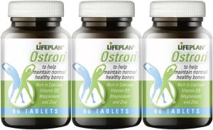 lifeplan ostron bone formula 3 x 60 tablets