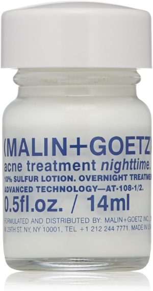 malin goetz acne nighttime treatment for unisex 05 oz treatment